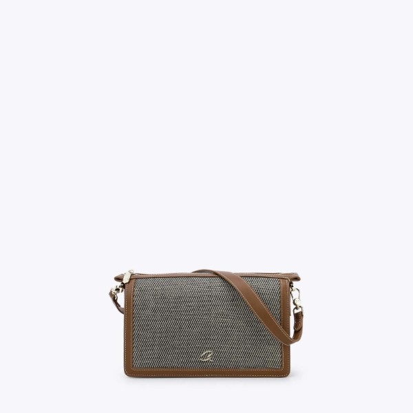 AXEL Shoulder Bag With Woven Look