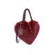 LEPANDORINE Fur Bordeaux Heart