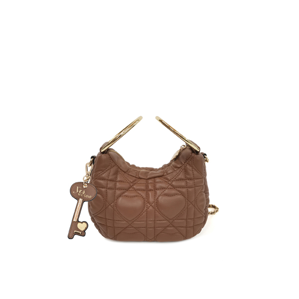 LEPANDORINE Light Brown Love Bag