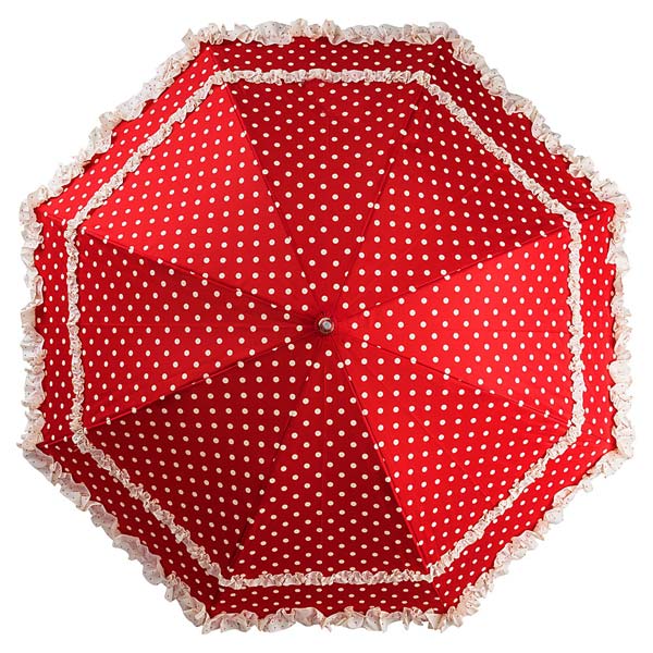 VON LILIENFELD Mary Red with Polka Dotς