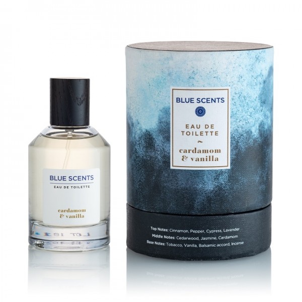 BLUE SCENTS Eau De Toilette Cardamom & Vanilla 100ML