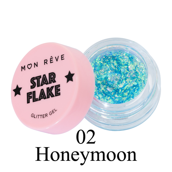 MON REVE Starflake Glitter Gel