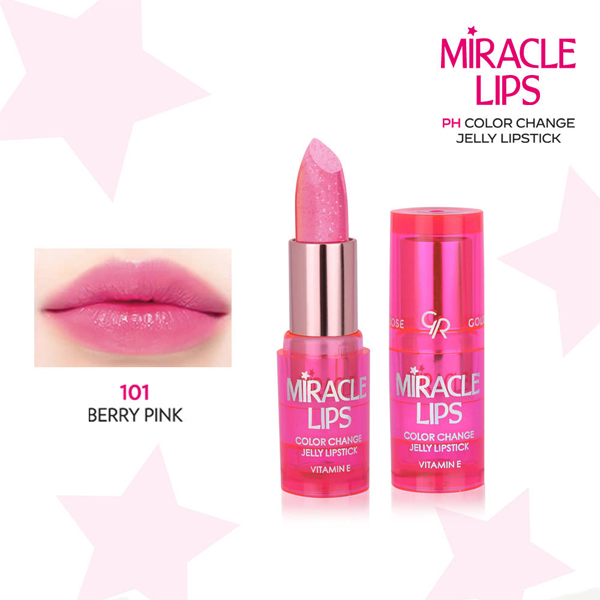 GOLDEN ROSE Miracle Lips Color Change Jelly Lipstick