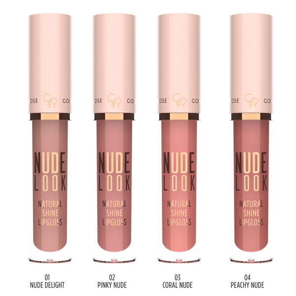 Golden Rose Nude Look Natural Shine Lipgloss
