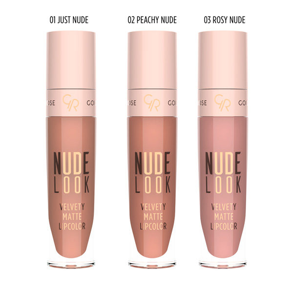 GOLDEN ROSE Nude Look Velvety Matte LipColor