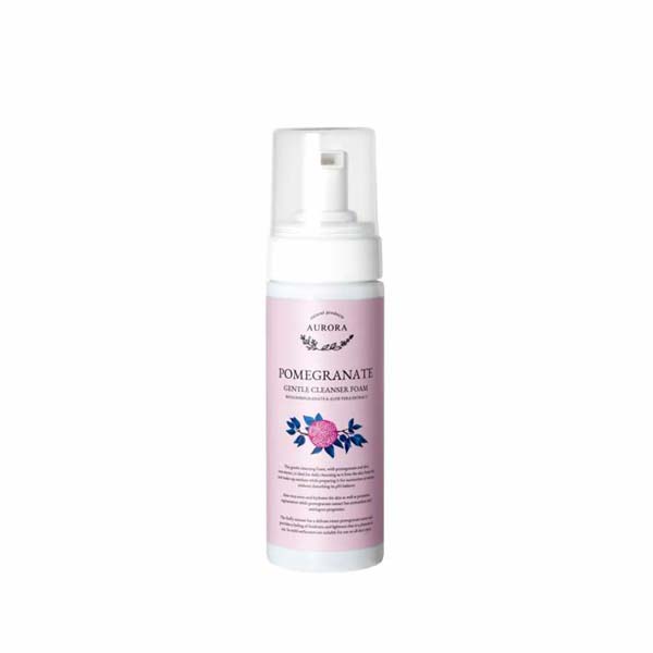AURORA POMEGRANATE GENTLE CLEANSER FOAM, 150 ML