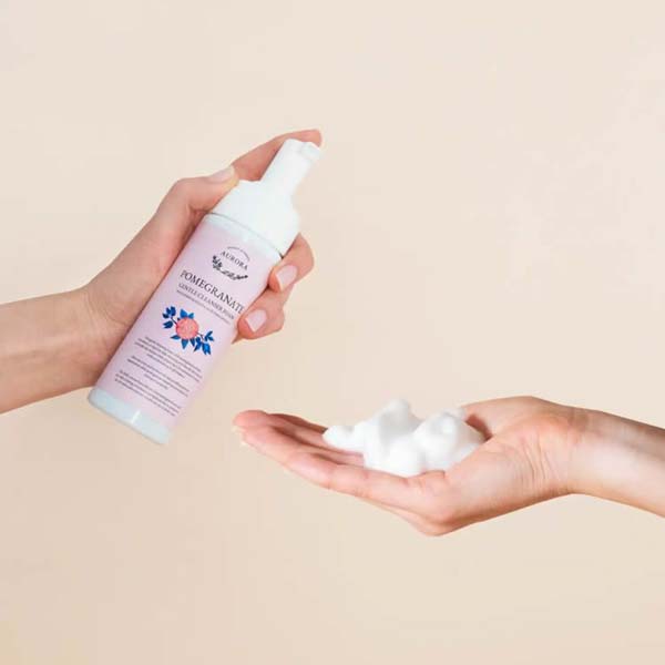 AURORA POMEGRANATE GENTLE CLEANSER FOAM, 150 ML